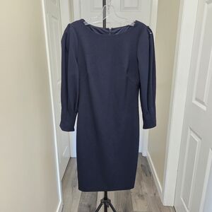 Vince Camuto Navy Blue Dress